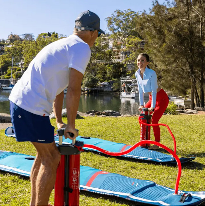 2024 Red Paddle Co 12'6'' Sport + MSL Stand Up Paddle Board , Bolsa Y Bomba 001-001-002-0070 - Blue